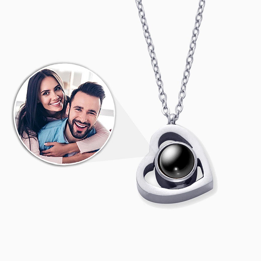 Colar Coração | Personalizado com Foto