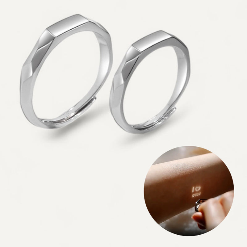 (BUY 1 GET 2) LOVE REFLECTION RINGS - 925 SILVER