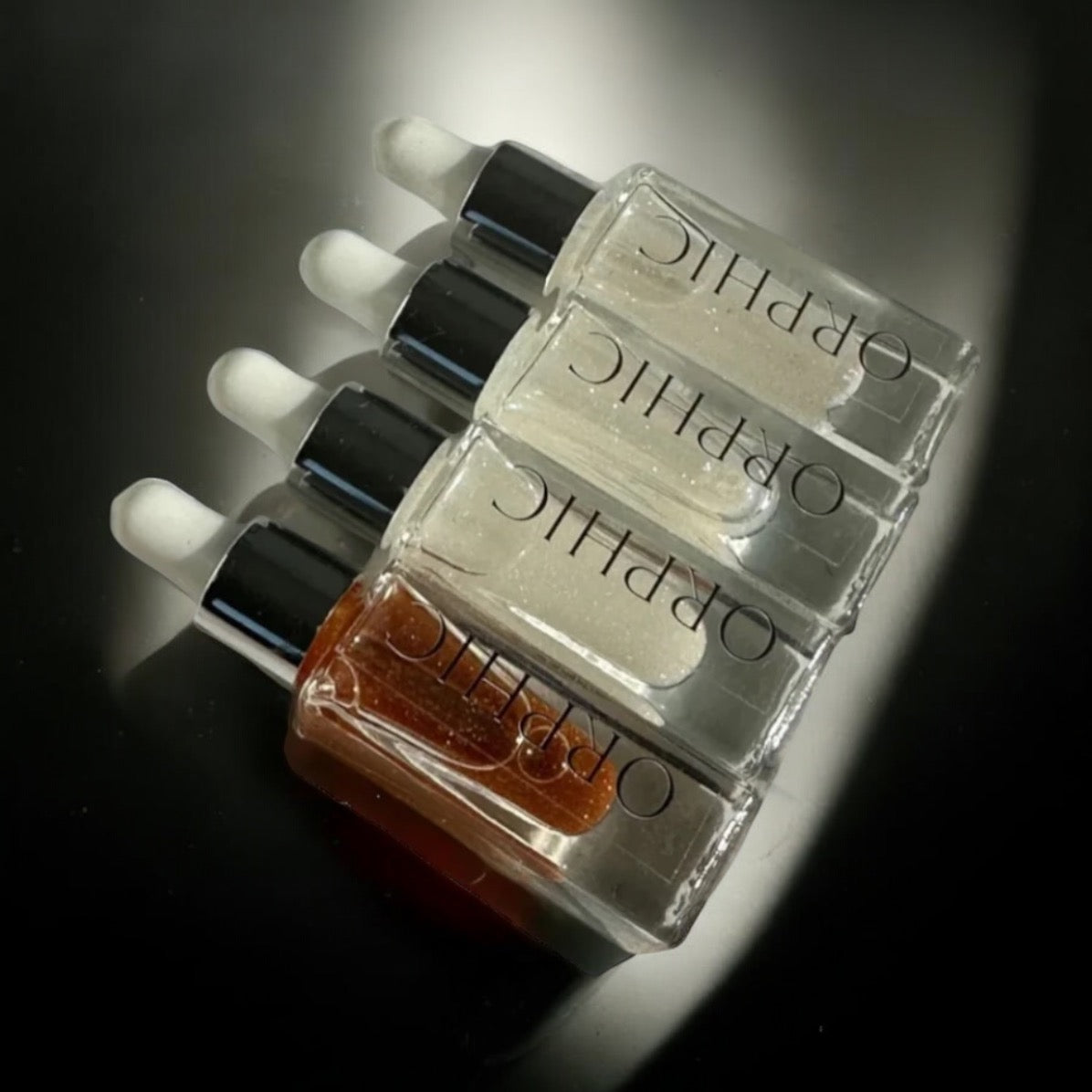 LumiGlow Shimmer Oleo corporal kit com 4