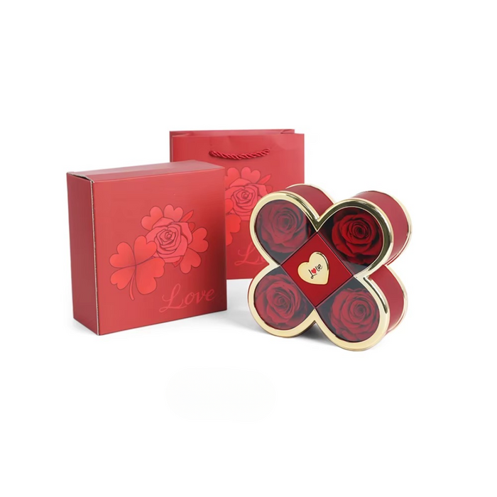 Box of 4 Eternity Roses