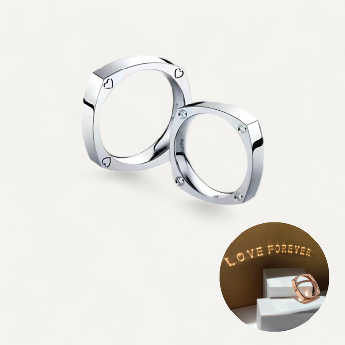 (BUY 1 GET 2) LOVE PROJECTION RINGS - 925 SILVER