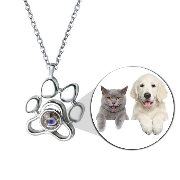 Pet Love Necklace | Personalized with Photo
