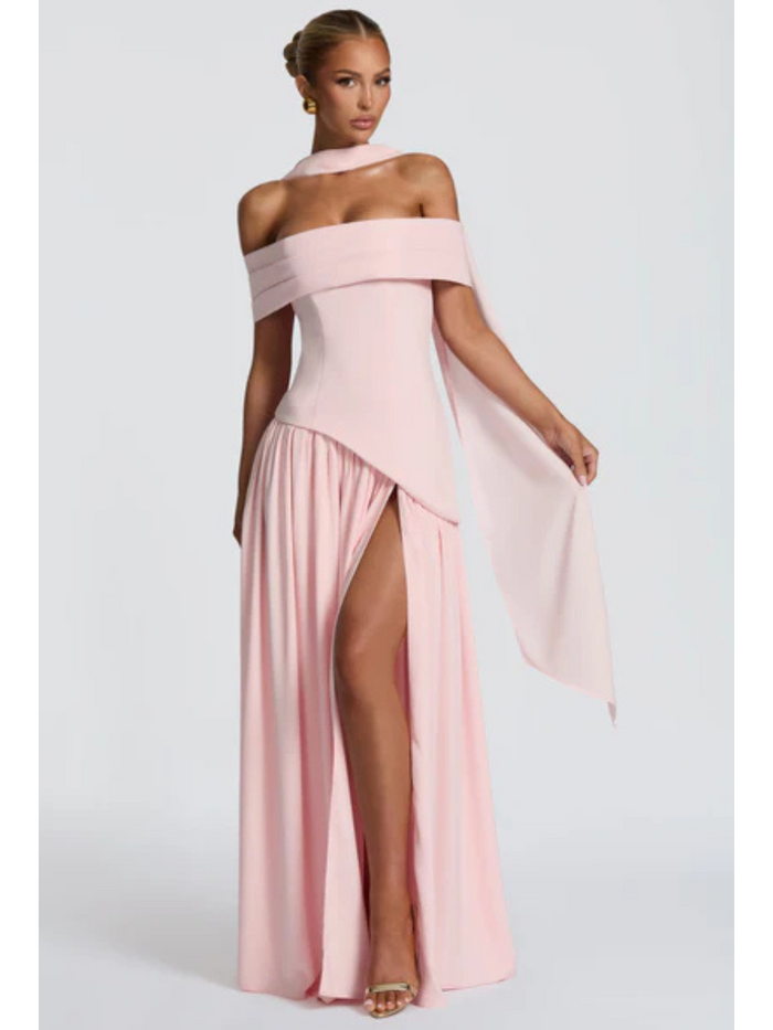 Mya Elegant Off-the-Shoulder Dress