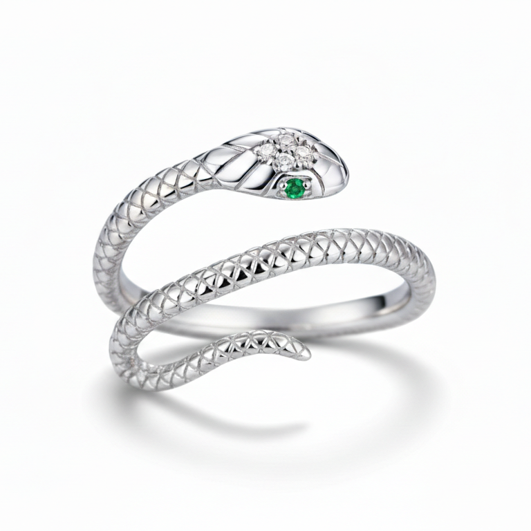 Silver Snake Ring