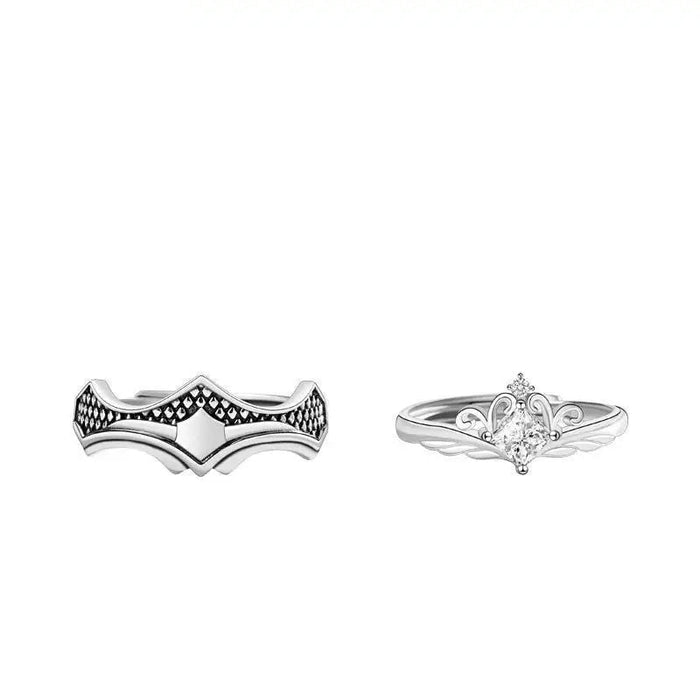 Royal Oaths - Sterling Silver Rings (Adjustable)
