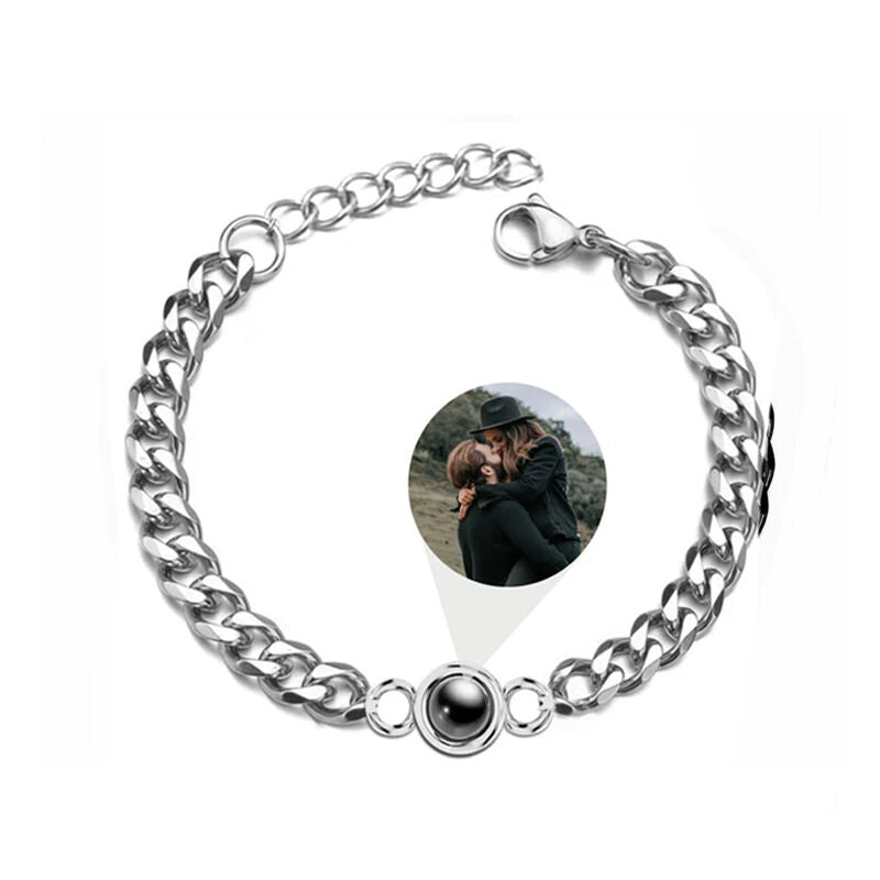 Men's Photo Bracelet